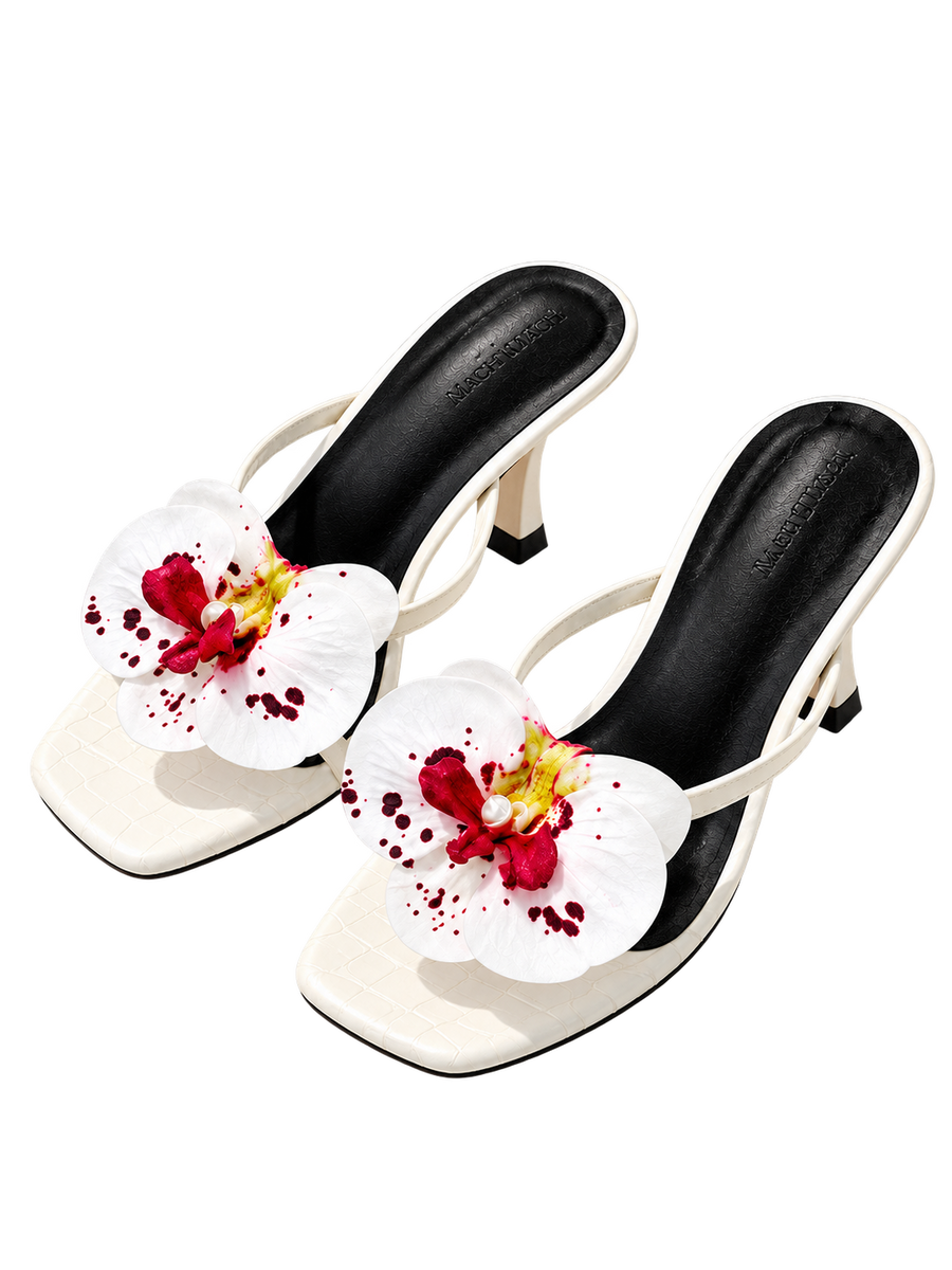 ORCHID sandals - white