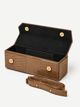 Charger l'image dans la galerie, Le Sac Tita - Edition Croco, Caramel