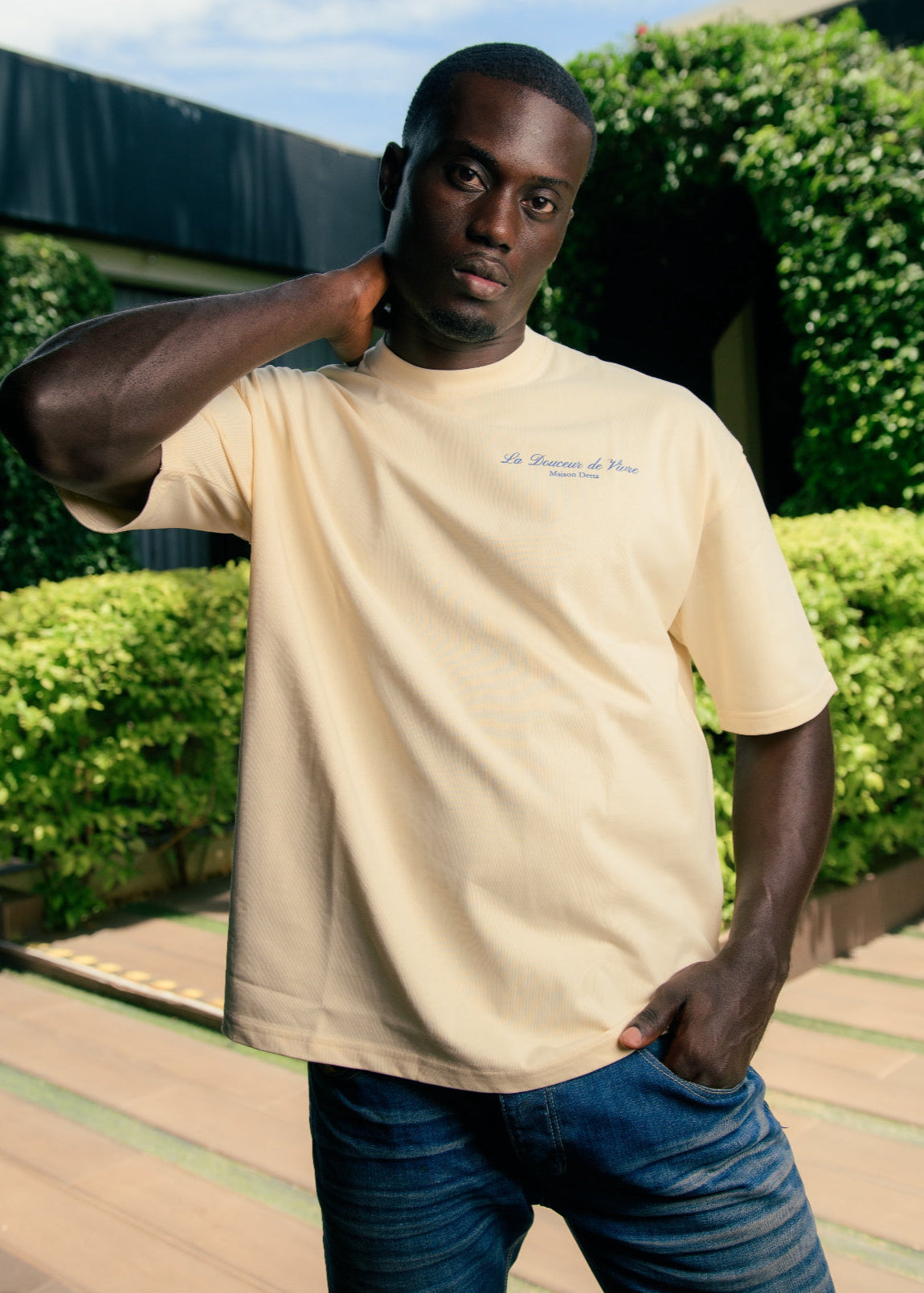 T-shirt Jaune - Douceur de Vivre