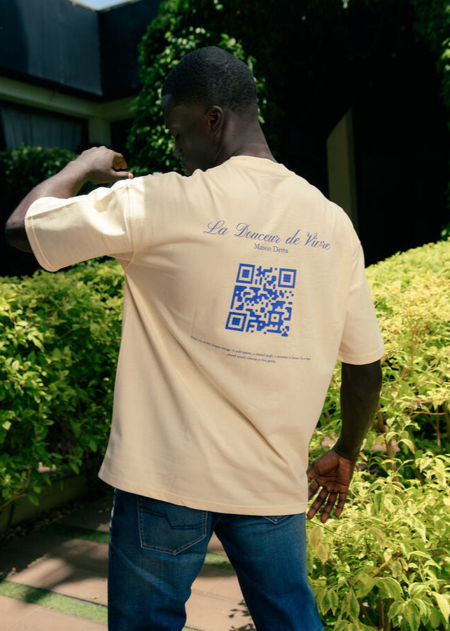 T-shirt Jaune - Douceur de Vivre