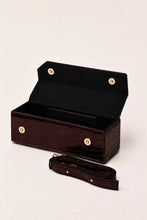 Charger l'image dans la galerie, Le Sac Tita - Edition Croco, Bordeaux [PRE-COMMANDE] + Card Holder

