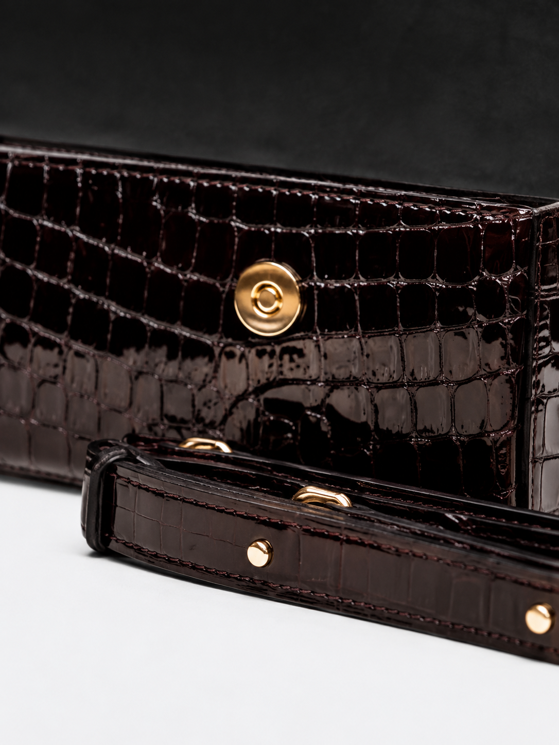 Tita Bag - Croco Edition, Bordeaux [PRE-ORDER]