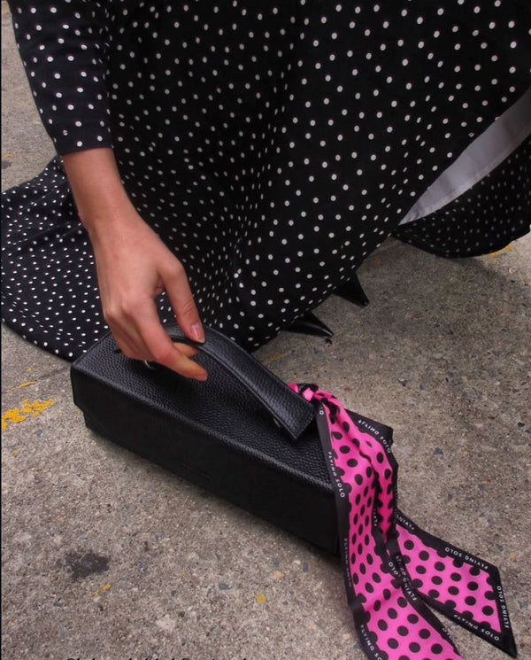 A customer’s black Tita bag